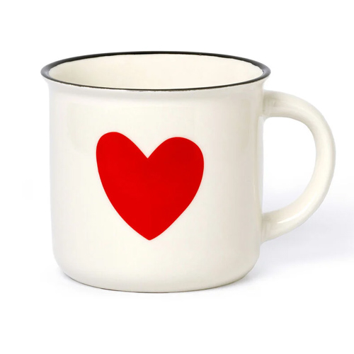 Legami šálka HEART - Porcelain Mug - Cup-Puccino