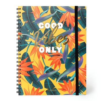 Legami zošit Trio - 3 v 1  A4 Notebook With Spiral - TROPICAL VIBES