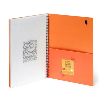 Legami zošit Trio - 3 v 1  A4 Notebook With Spiral - TROPICAL VIBES