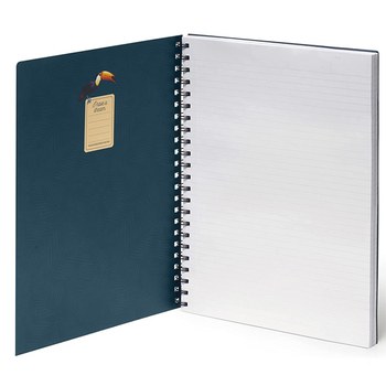 Legami zošit Trio - 3 v 1  A4 Notebook With Spiral - TOUCANS