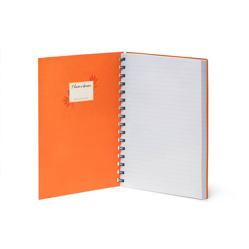 Legami zošit linajkový A5 200 strán - Lined Spiral Notebook - A5 Sheet - Large - TROPICAL VIBES