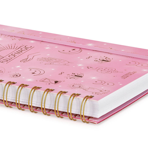 Legami zošit linajkový A5 200 strán - Lined Spiral Notebook - A5 Sheet - Large - MAGIC