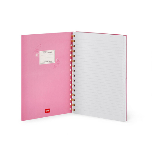 Legami zošit linajkový A5 200 strán - Lined Spiral Notebook - A5 Sheet - Large - MAGIC