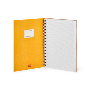 Legami zošit linajkový A5 200 strán - Lined Spiral Notebook - A5 Sheet - Large - GENIUS