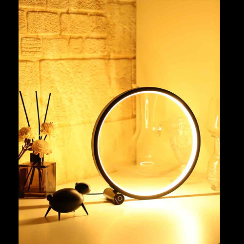 Okrúhla stolová lampa HENG Touch 25cm
