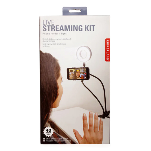 Kikkerland Súprava na živé vysielanie - Live Streaming Kit