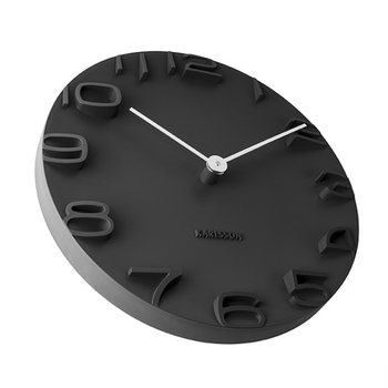 Hodiny Karlsson On the Edge - čierne KA5311