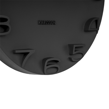 Hodiny Karlsson On the Edge - čierne KA5311