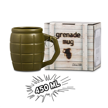 Hrnček granát 450 ml - Zelený