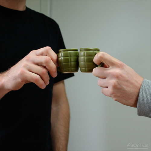 Grenade Shot - Poldecák granát - Zelený 60ml